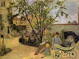 Paul Gauguin Garden in Vaugirard painting